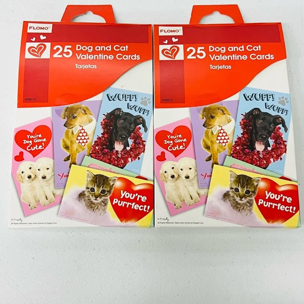Dogs and puppies  cats and kittensValentine Cards amazing valentine kits